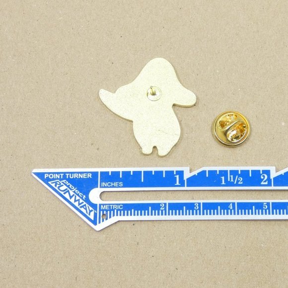 FREE ADD ON WITH PURCHASE Stabby Mushroon Man Enamel Brooch Pin - Picture 3 of 4